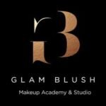 Student practicing bridal makeup at Glamblush Academy Mumbai